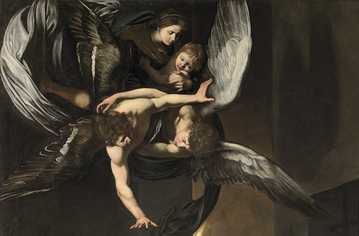 Caravaggio Nostra Signora Della Misericordia Un Libro Sulle Sette