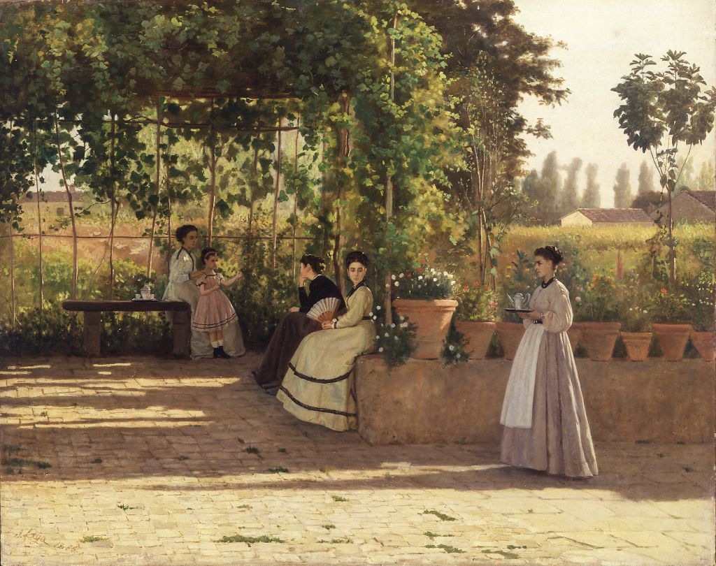 Silvestro Lega vida obra y estilo del más íntimo de los pintores