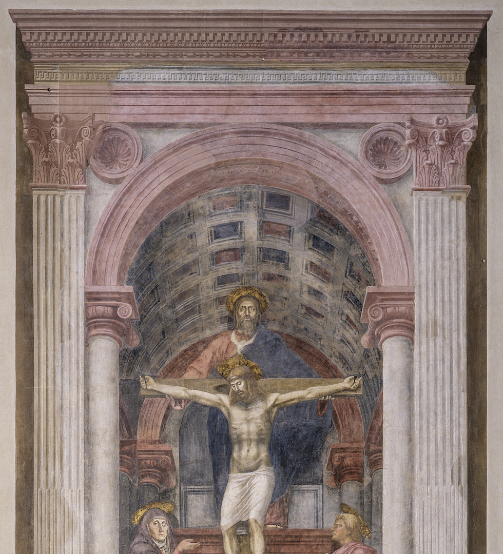 Une nouvelle peinture la Trinité de Masaccio