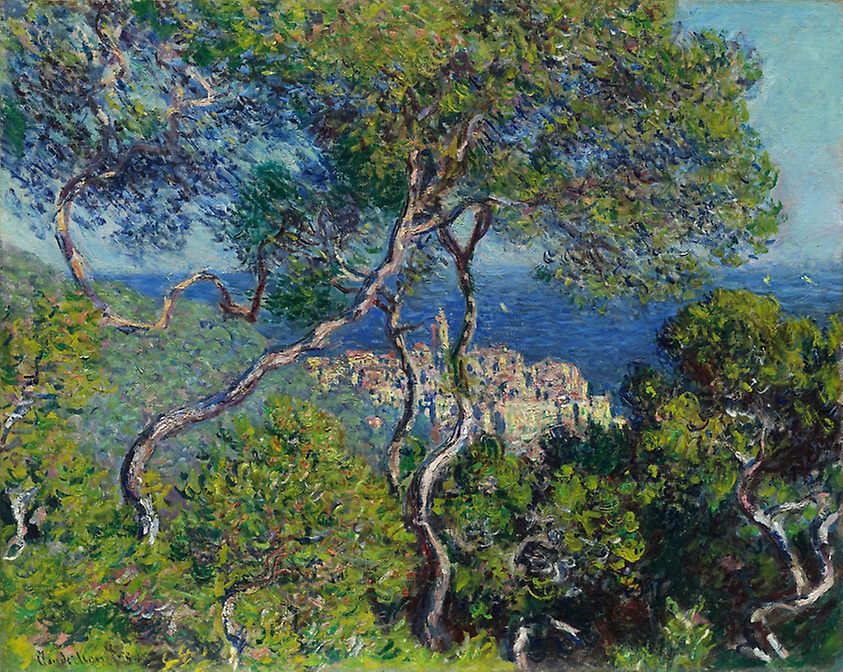 Claude Monet, Bordighera (1884; olio su tela, 65 x 80,8 cm; Chicago, The Art Institute of Chicago) 