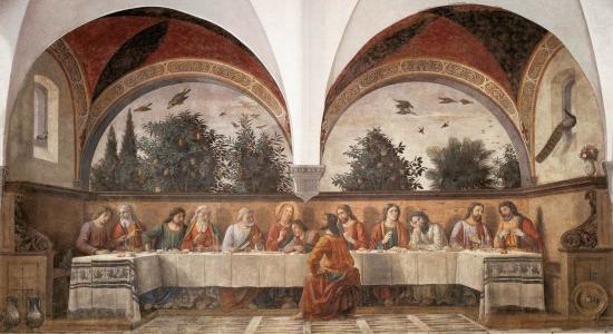Ultima cena di Domenico Ghirlandaio