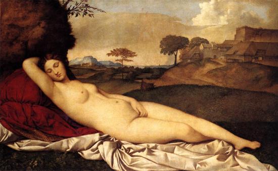 VENERE DORMIENTE (Giorgione)