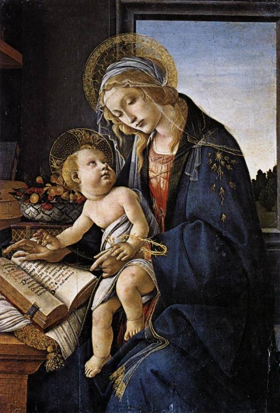 Madonna del Libro di Sandro Botticelli