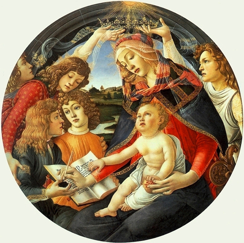 Madonna del Magnificat di Sandro Botticelli
