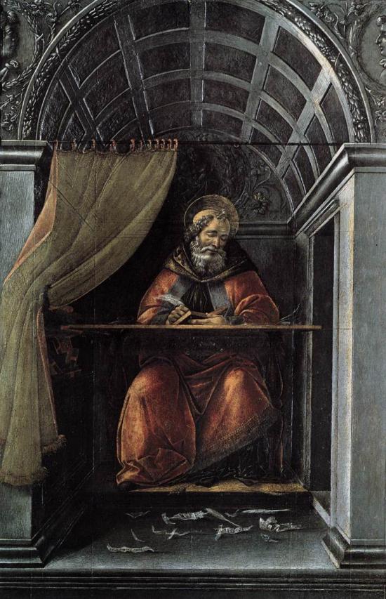 Sant'Agostino nello studio di Sandro Botticelli