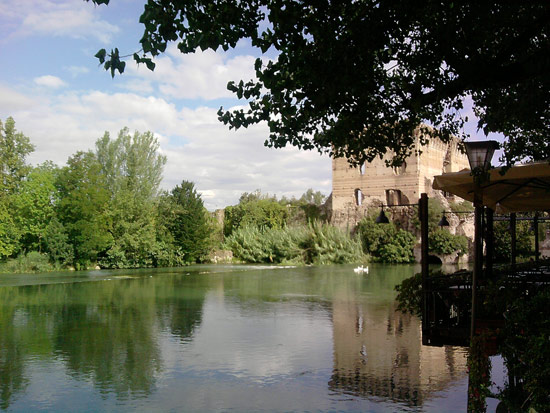 Il ponte-diga visconteo di Borghetto sul Mincio