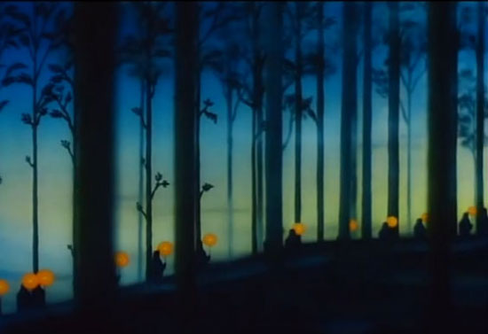 La foresta del film Fantasia