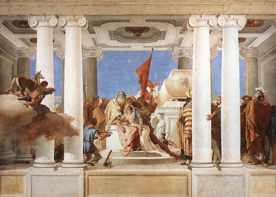 Giambattista Tiepolo, Il sacrificio di Ifigenia