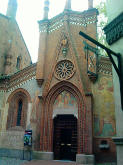 La chiesa del Borgo Medievale di Torino