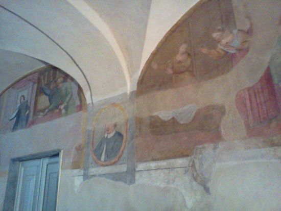 Gli affreschi di Palazzo San Domenico