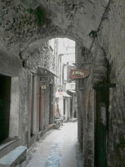 Un vicolo di Dolceacqua... 