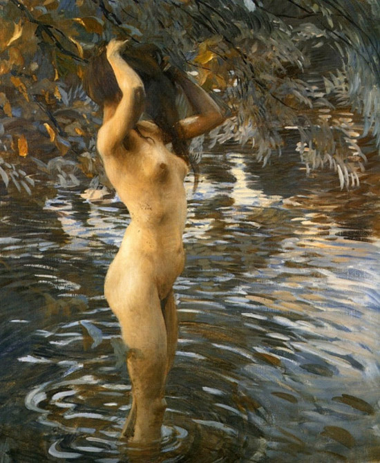 Ettore Tito, Il bagno (1909; Parigi, Musée d'Orsay)