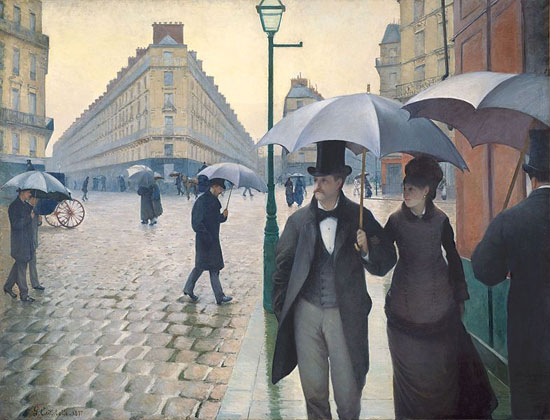 Gustave Caillebotte, Giorno di pioggia a Parigi