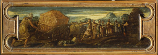 Jacopo Tintoretto, Trasporto dell'arca dell'alleanza