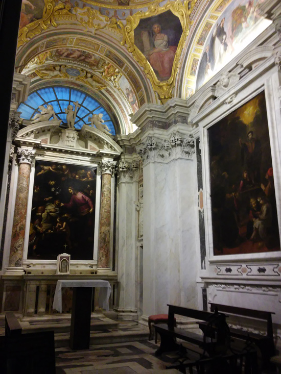 La cappella di San Vincenzo Ferrer nella chiesa di Santa Maria di Castello a Genova