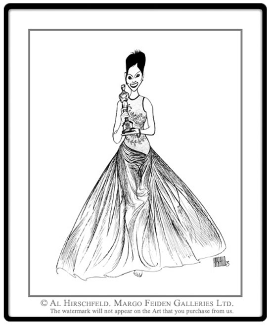 Al Hirschfeld, Halle Berry