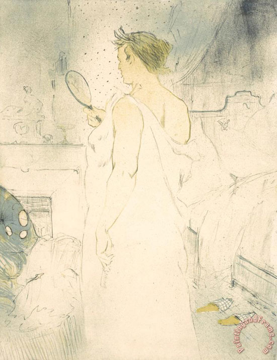 Henri de Toulouse-Lautrec, Femme à la glace