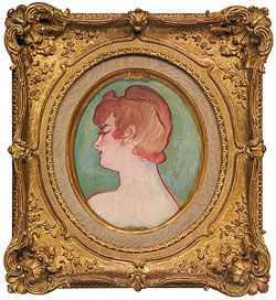 Henri de Toulouse-Lautrec, Ritratto di ragazza