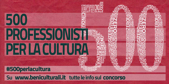 500 professionisti per la cultura