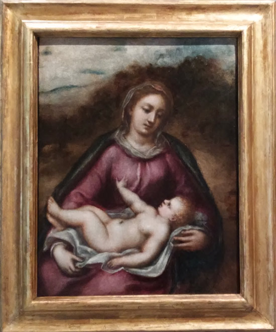 Cesare Corte, Madonna col Bambino