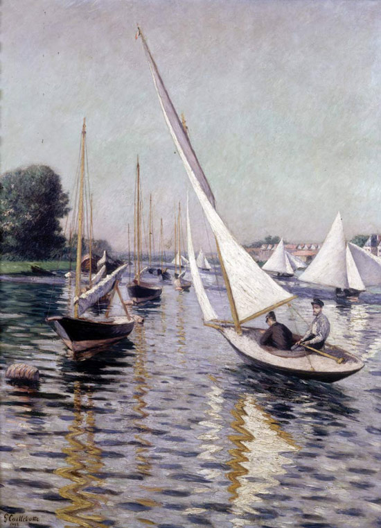 Gustave Caillebotte, Regata ad Argenteuil