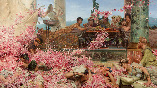 Lawrence Alma-Tadema, Le rose di Eliogabalo