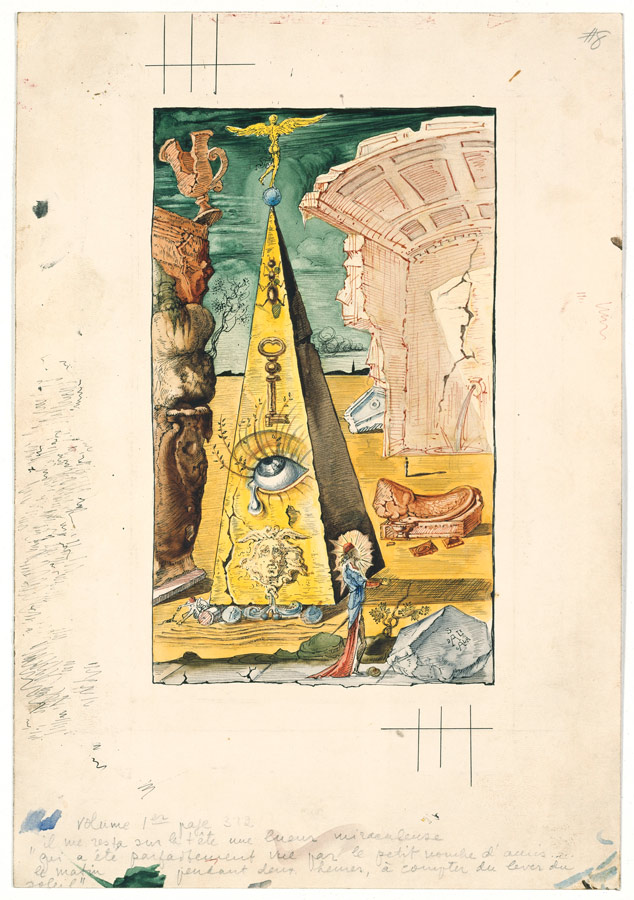 Salvador Dalí, Illustrazione per The Autobiography of Benvenuto Cellini