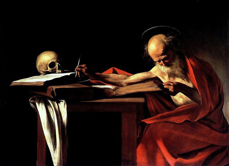 Caravaggio, San Girolamo penitente