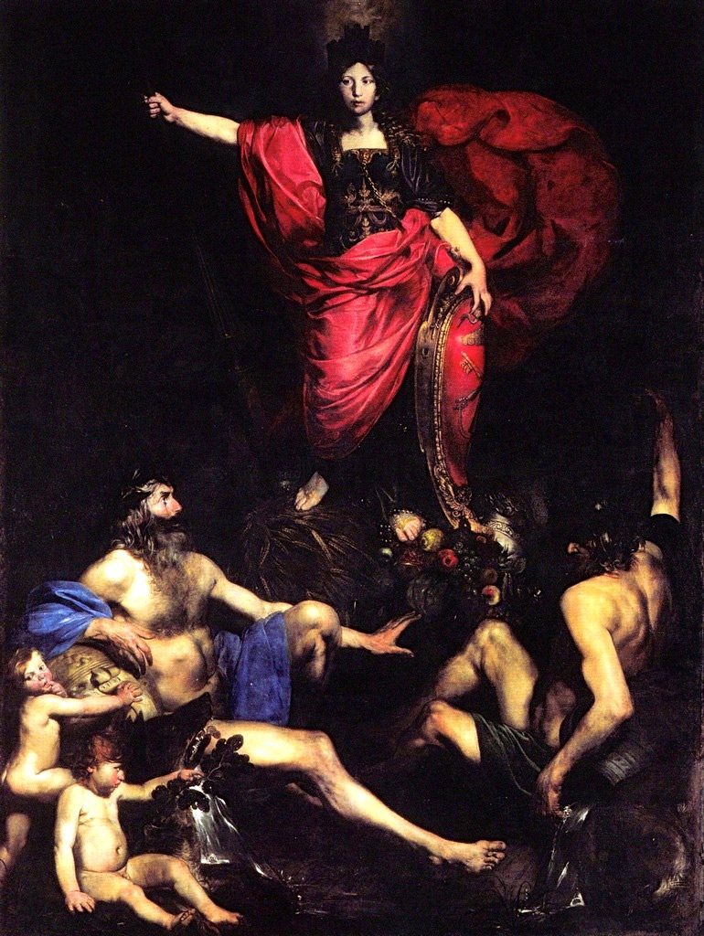 Valentin de Boulogne, Allegoria dell'Italia