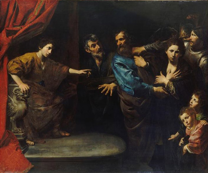 Valentin de Boulogne, L'innocenza di Susanna