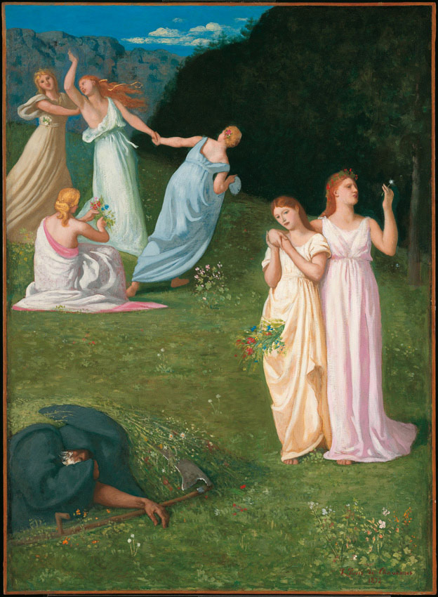 Pierre Puvis de Chavannes, Les jeunes filles et la mort