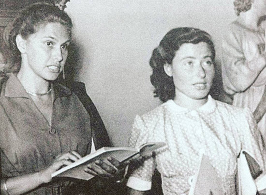 Paola Barocchi e Maria Fossi