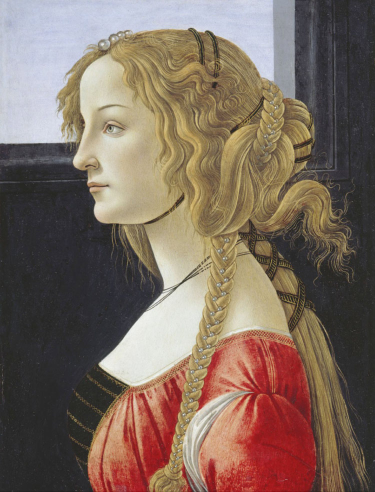 Sandro Botticelli, Ritratto di Dama, Berlino