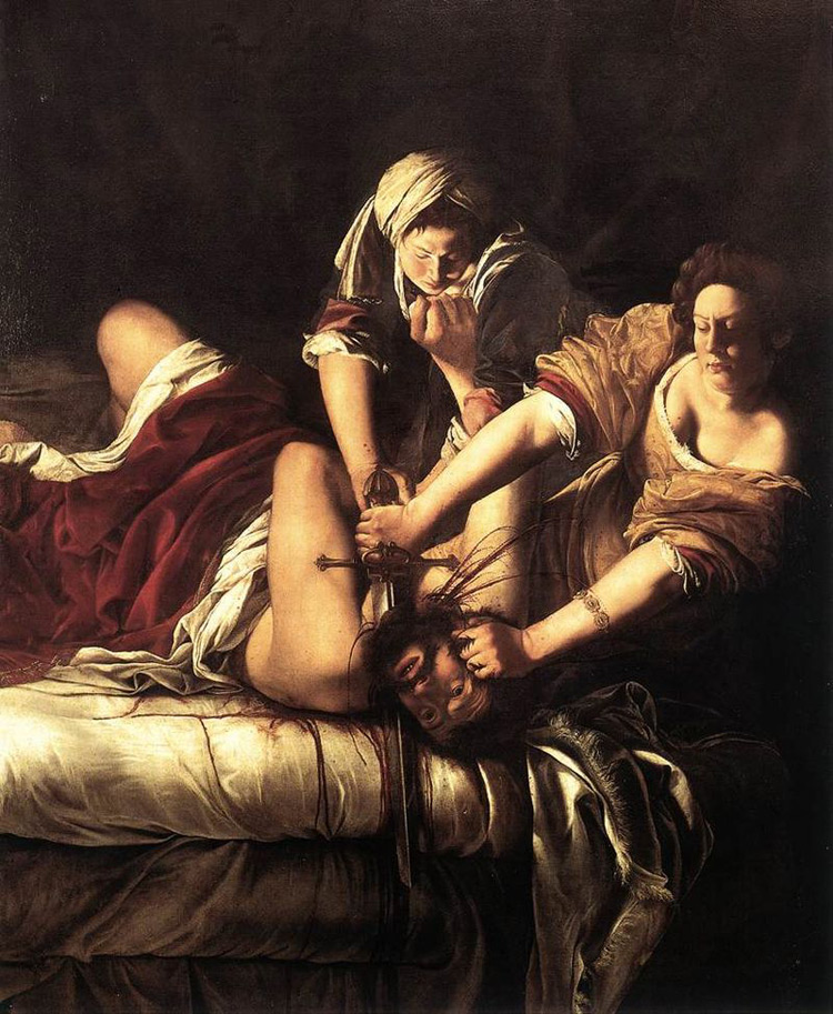 Artemisia Gentileschi, Giuditta decapita Oloferne