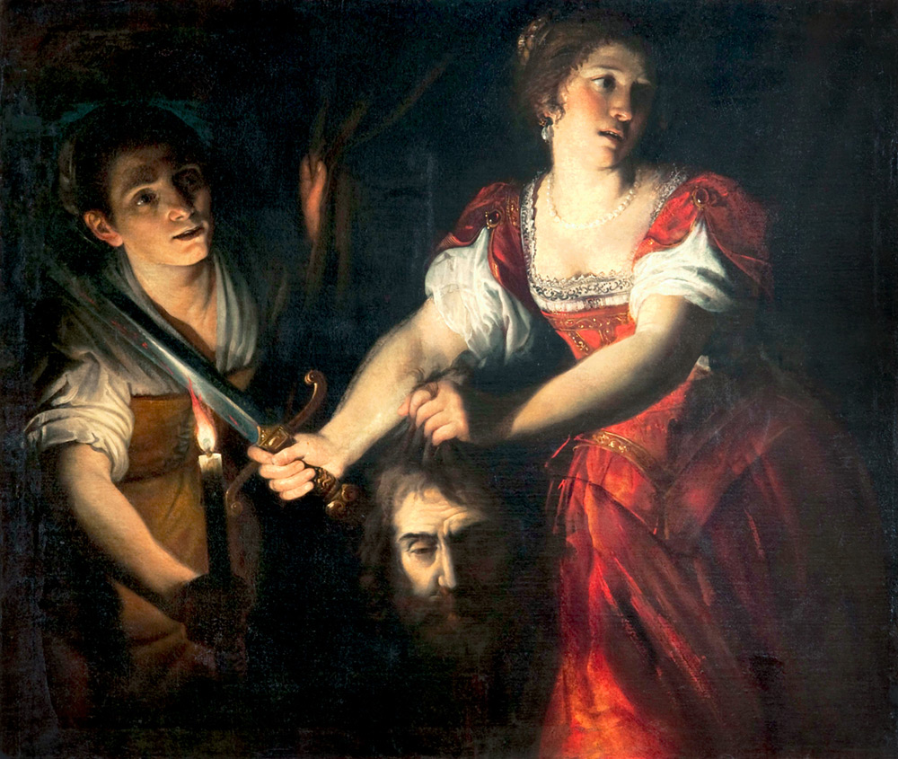 Domenico Fiasella, Giuditta con la testa di Oloferne