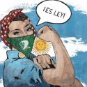 Argentina legalizza l'aborto. La street artist Laika celebra la svolta storica