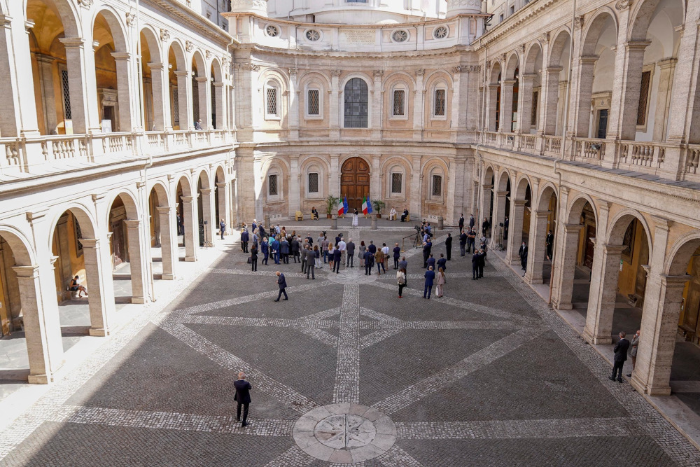 Roma, inauguración y apertura al público del corredor de Borromini de ...