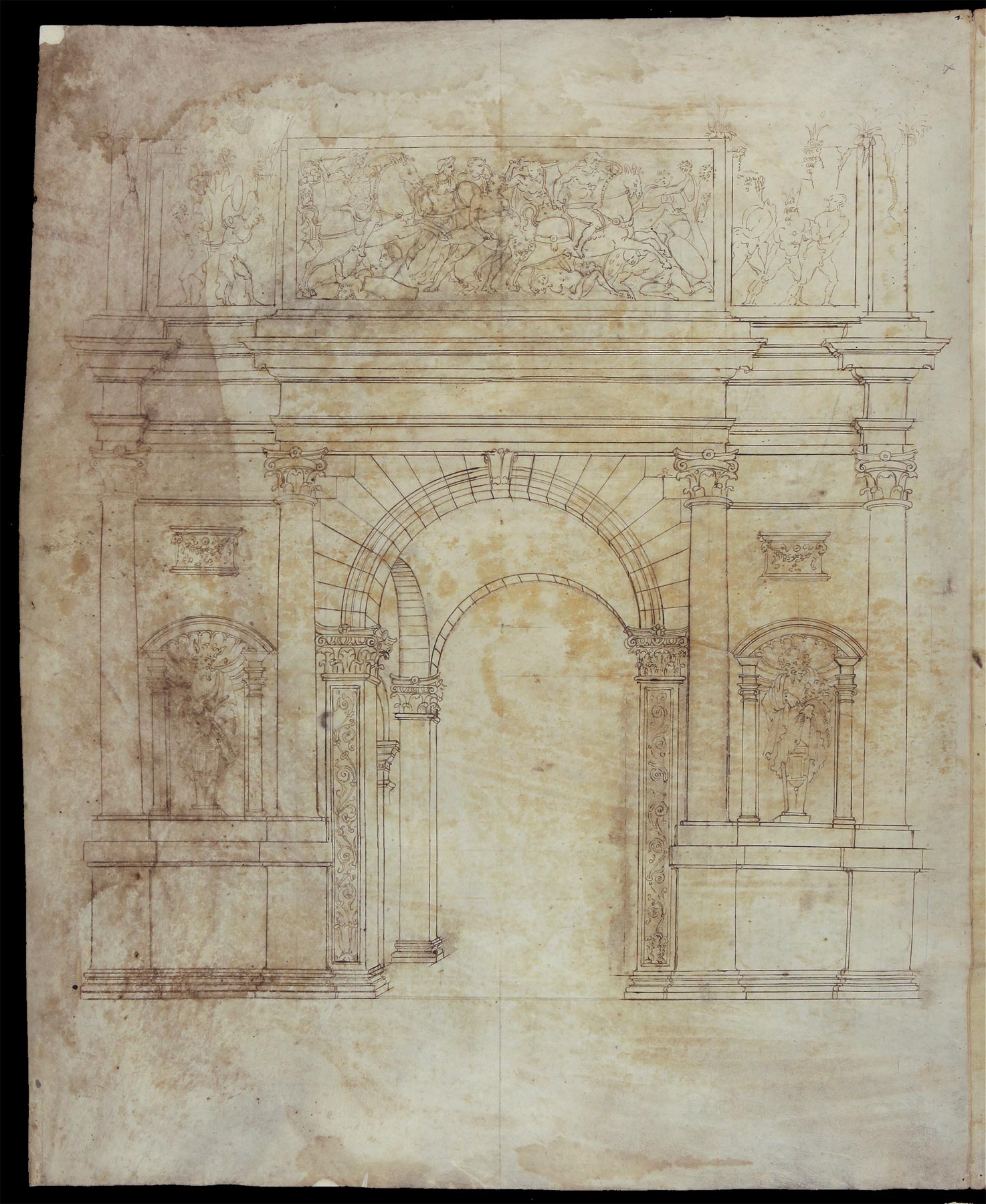 An extraordinary discovery at Florence's National Central Library: drawings  from the Libro Capponi