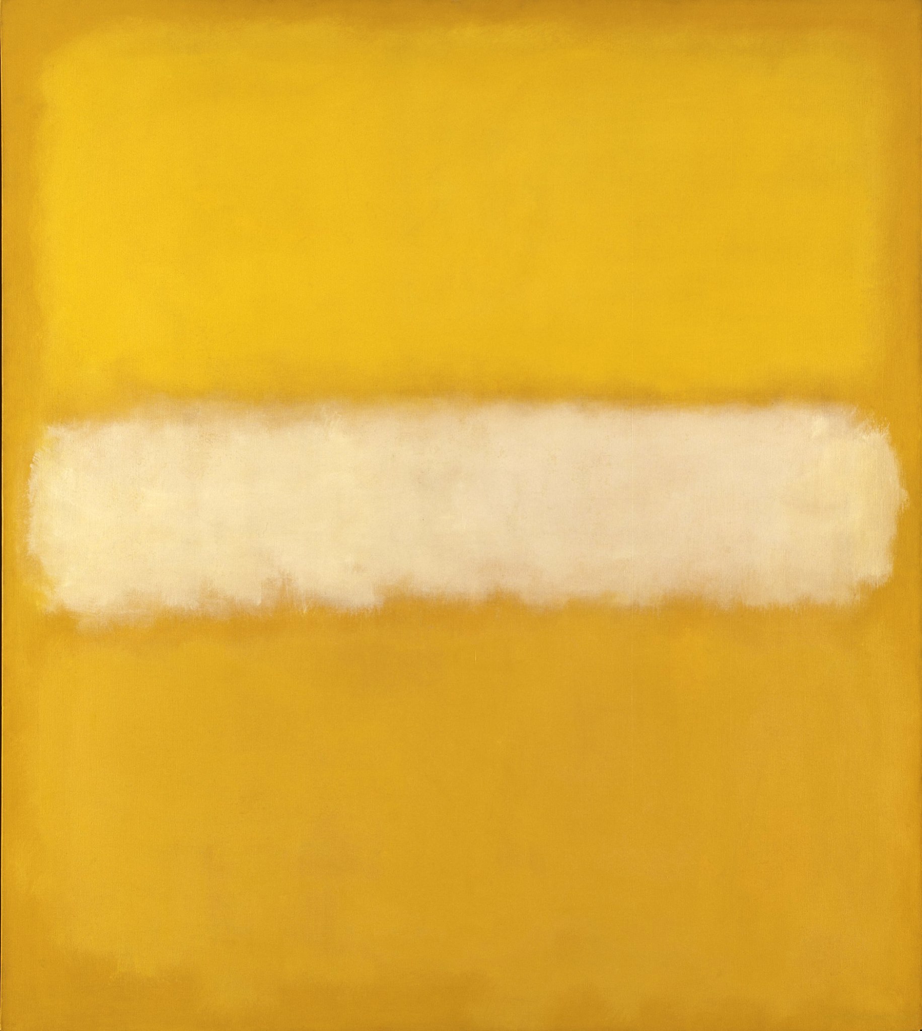 Mark Rothko's 'No. 46, 1957' is on display at the opening of the exhibition  'Keys to a Passion' at the Louis Vuitton Foundation in Paris, France,  Monday, March 30, 2015. The exhibition