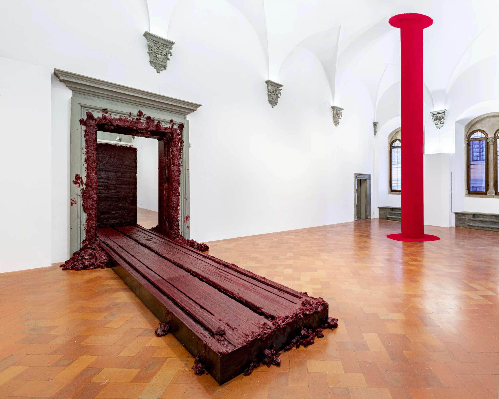 Florencia, Palazzo Strozzi, exposición de Anish Kapoor. Foto: Ela Bialkowska | OKNO studio photography