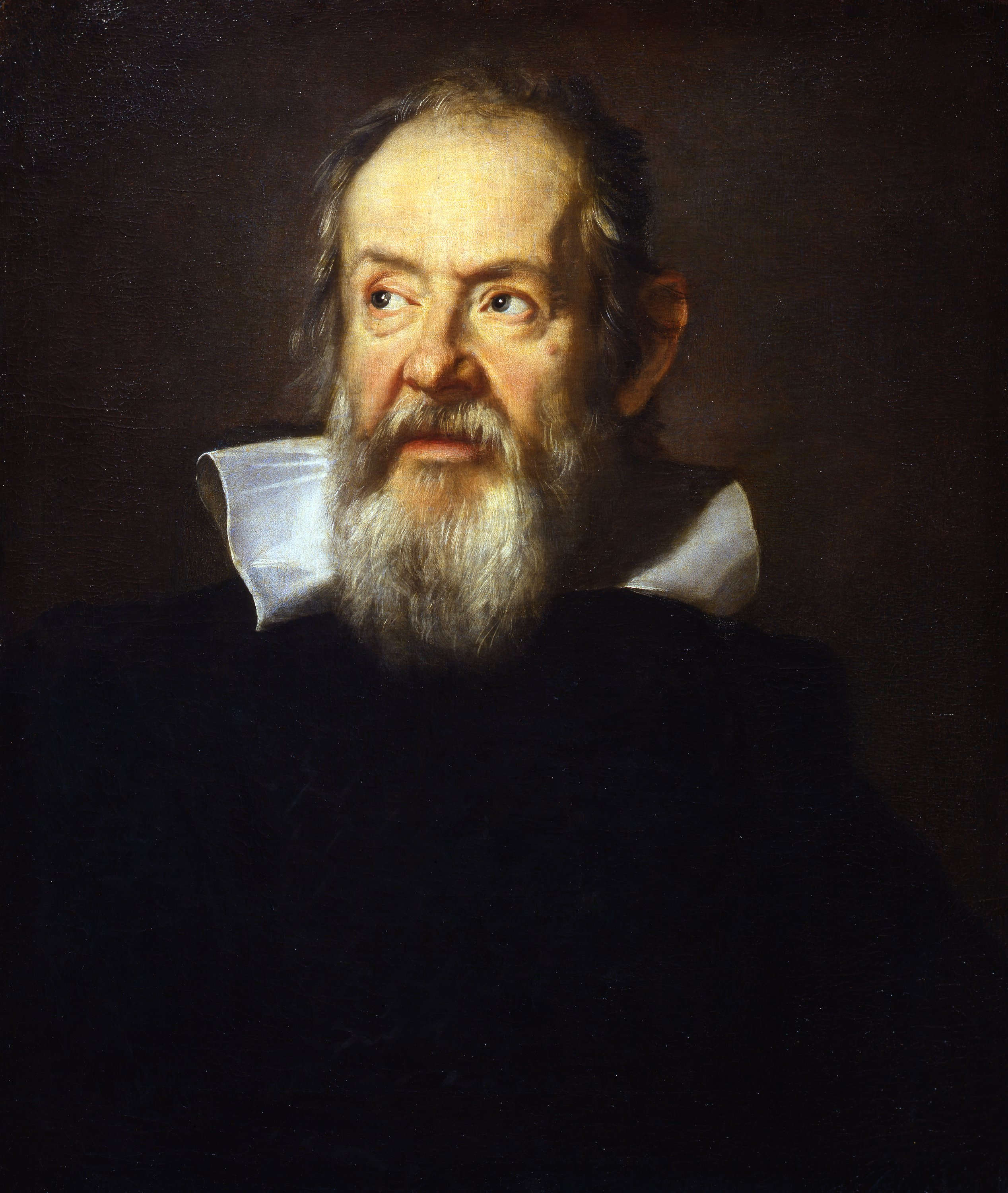 Justus Suttermans, Portrait of Galileo Galilei (1635; oil on canvas, 56 x 48 cm; Florence, Uffizi Galleries, inv. 1890 no. 745)