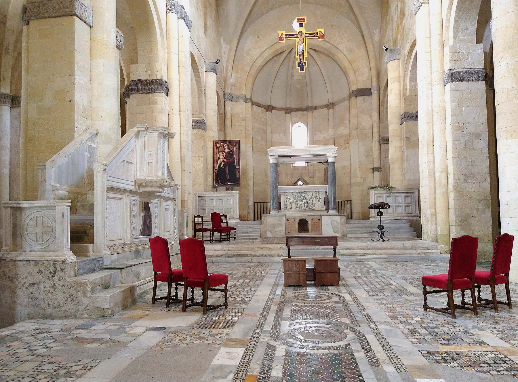 Tarquinia, Santa Maria in Castello. Photo: Finestre Sull'Arte