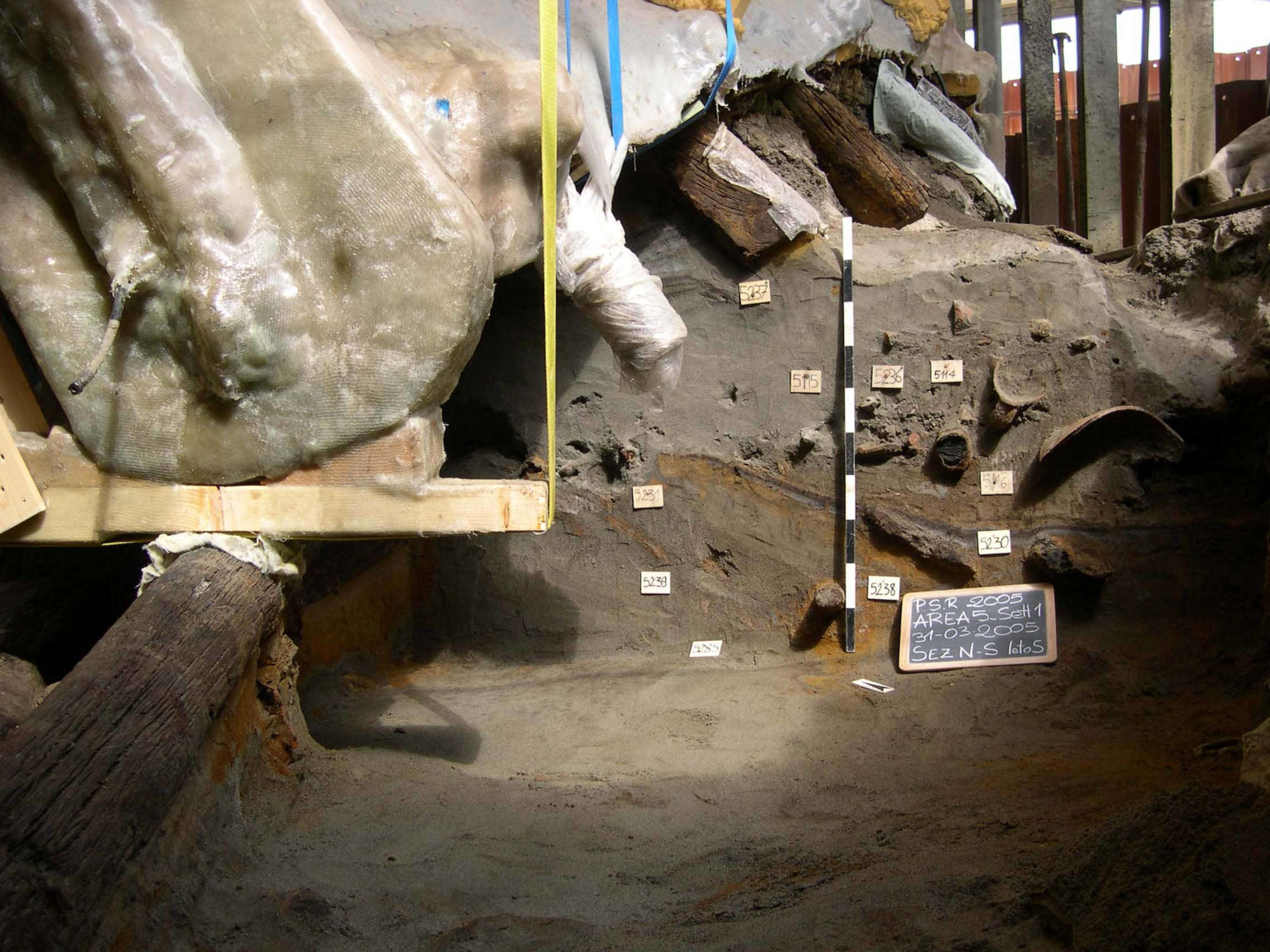 Les fouilles. Photo : Archaeology Cooperative