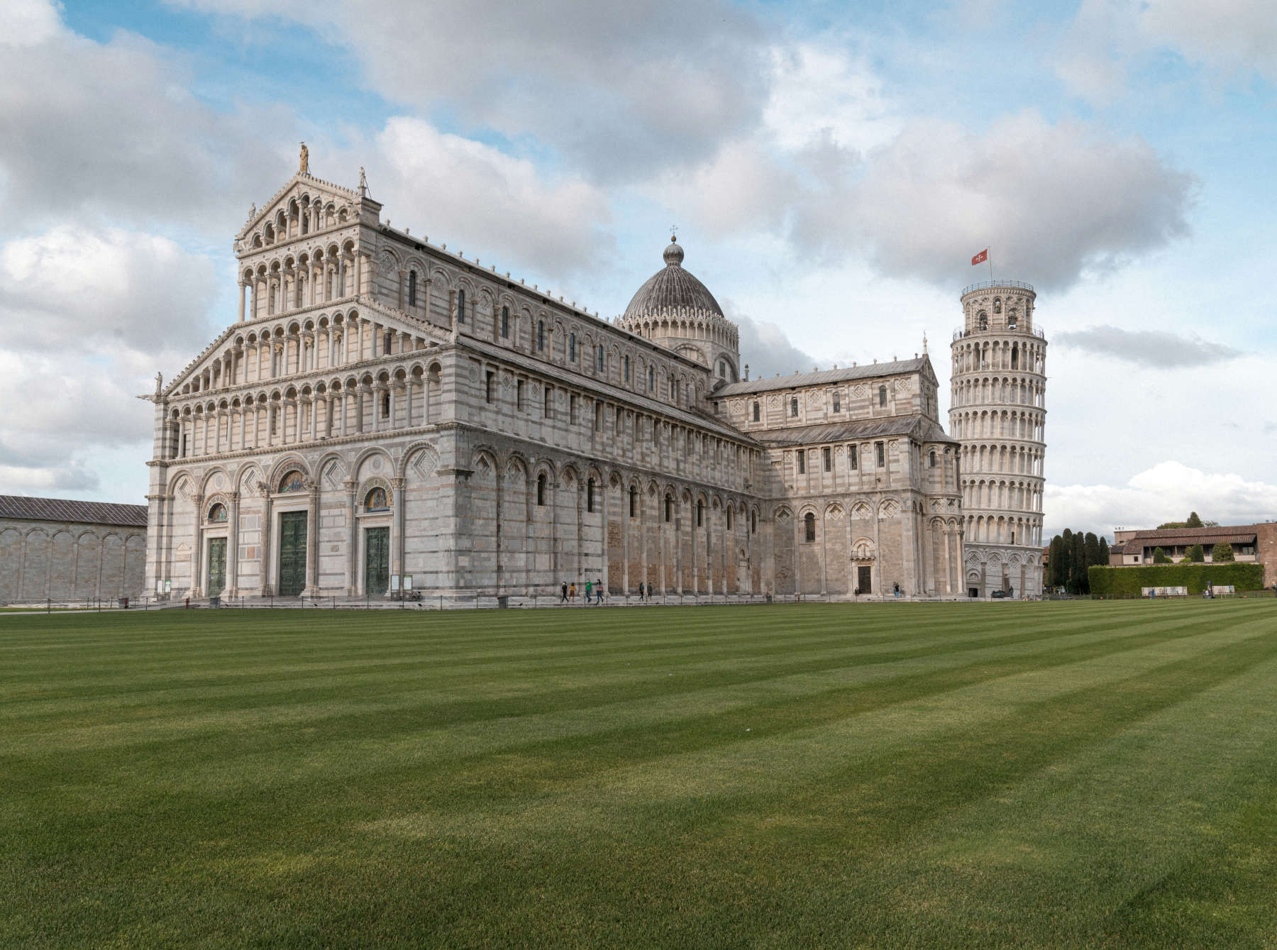 The Cathedral and the Tower of Pisa. Photo: Federico Di Dio