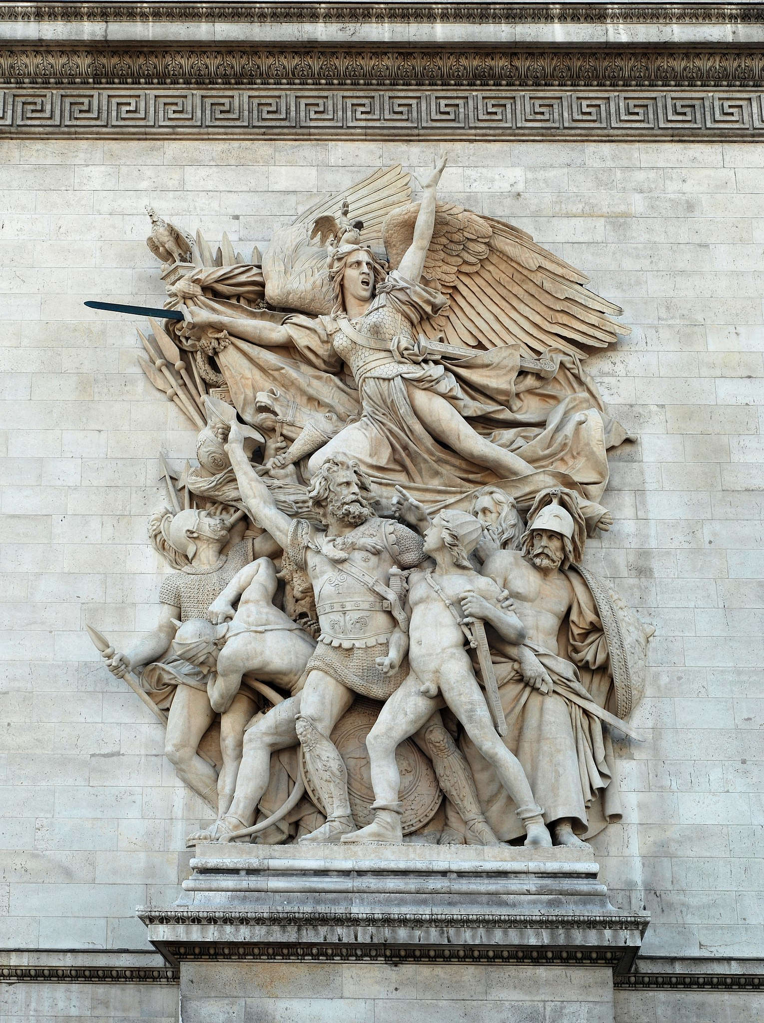 François Rude, The departure of the volunteers. Photo: Joaquim Alves Gaspar