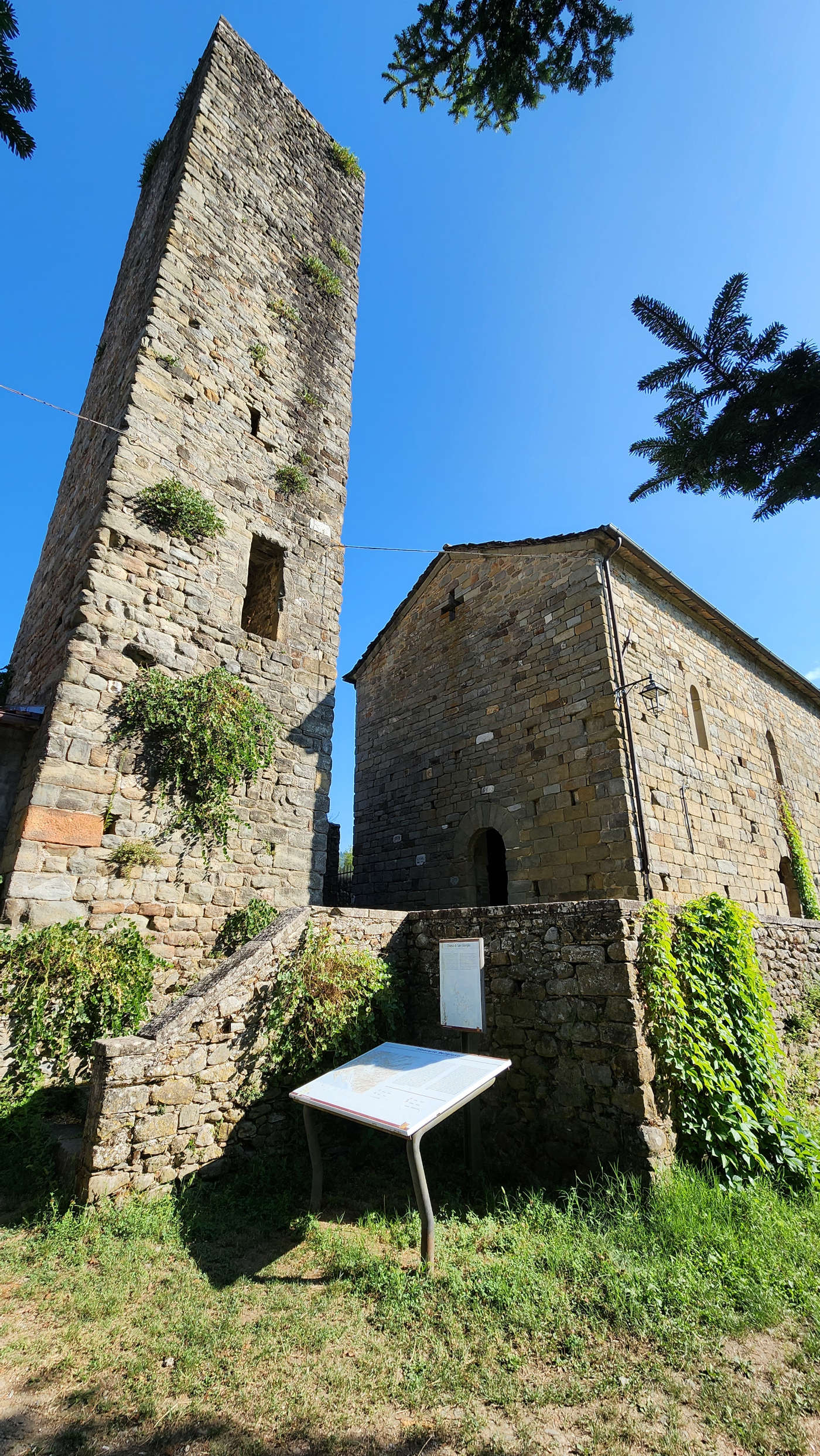 The church of San Giorgio in Filattiera