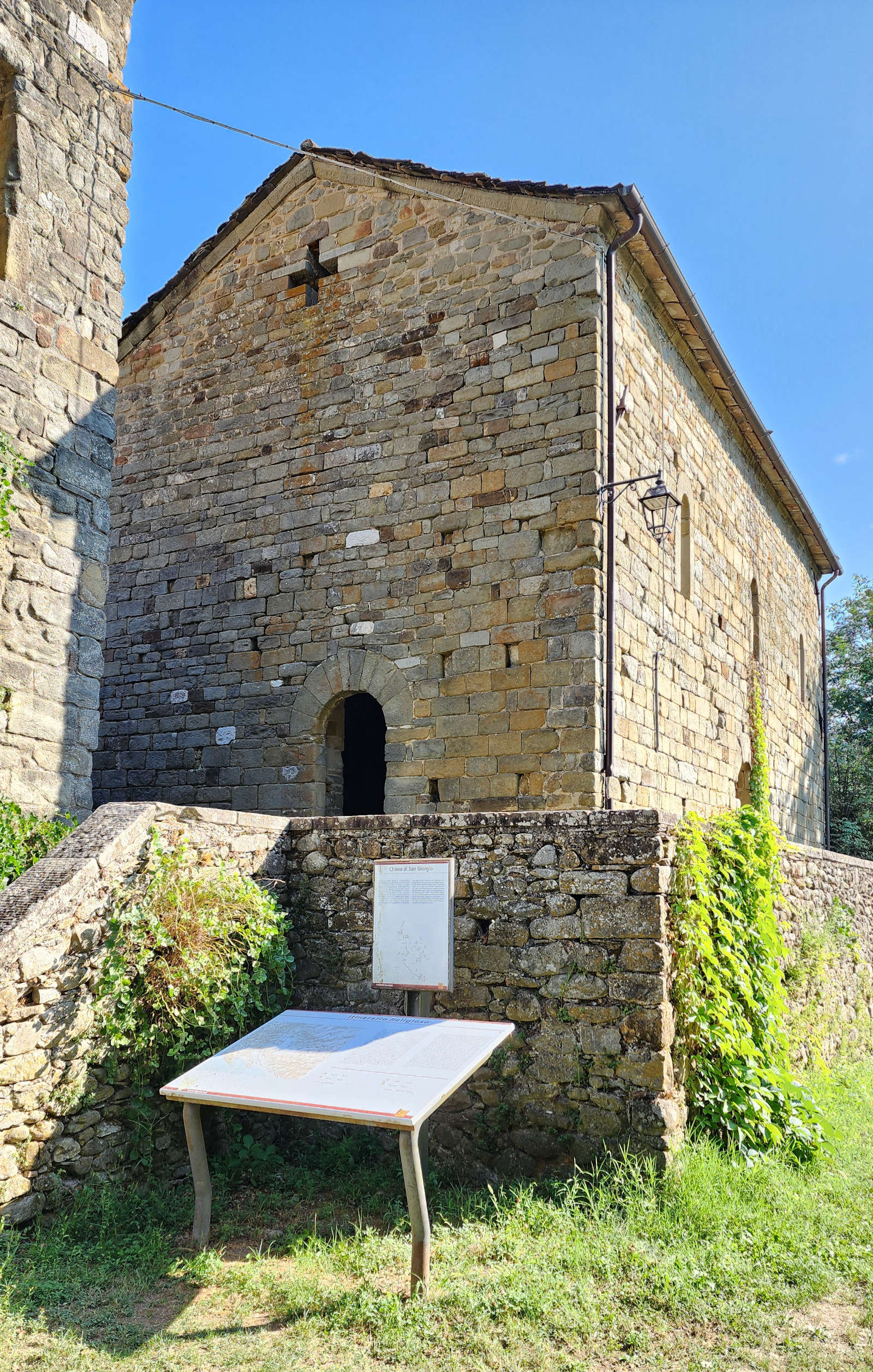 The church of San Giorgio in Filattiera