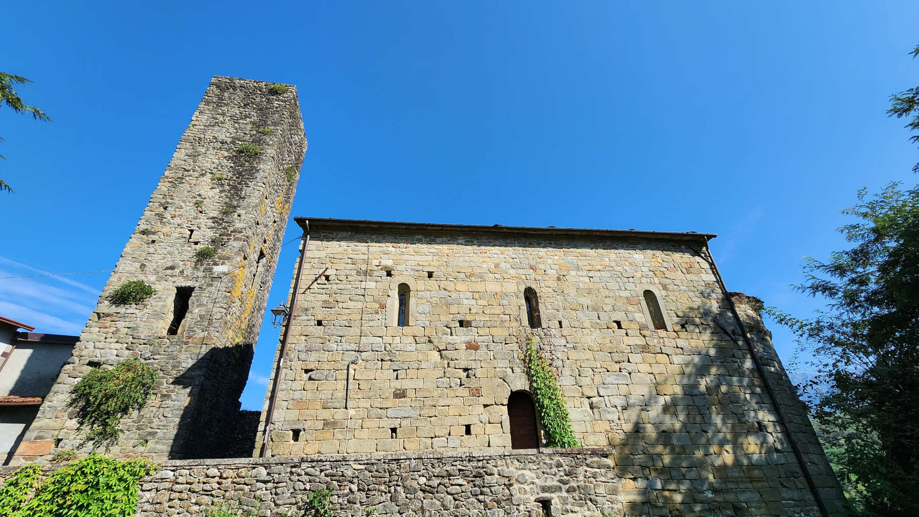 Die Kirche von San Giorgio in Filattiera