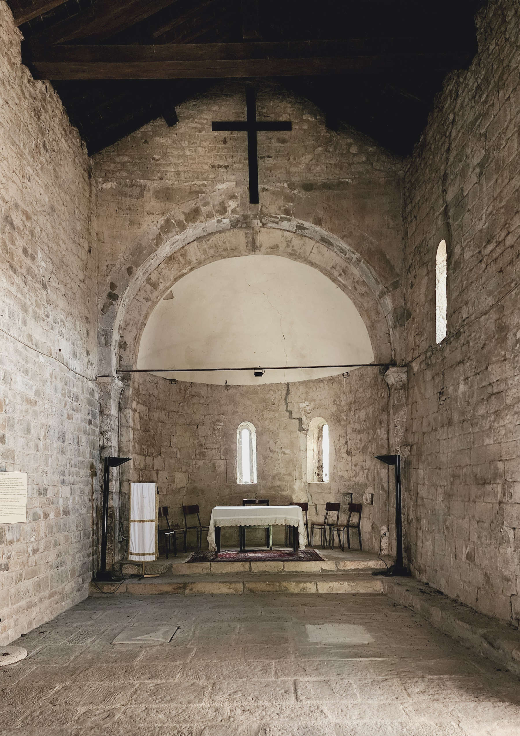 The church of San Giorgio in Filattiera