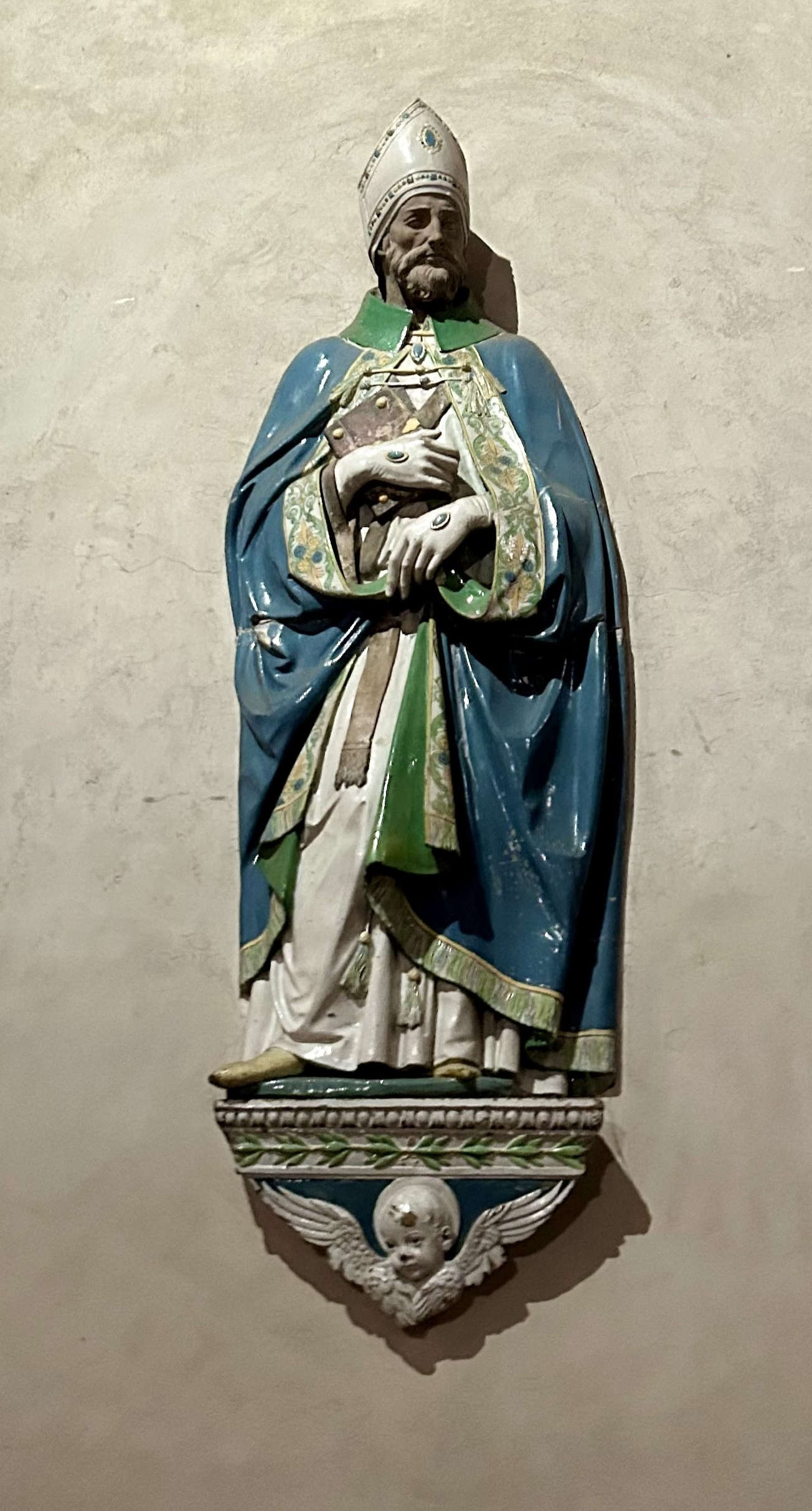 Saint Romuald sometimes attributed to Andrea or Luca della Robbia the younger